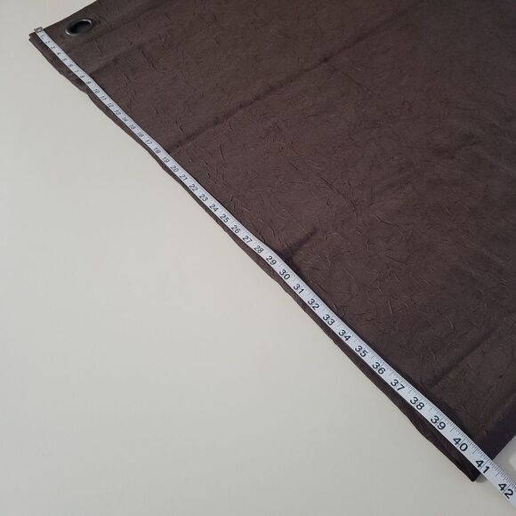 Better Homes and Gardens Chocolate Brown Solid Drapes with Grommets - Picture 6 of 6